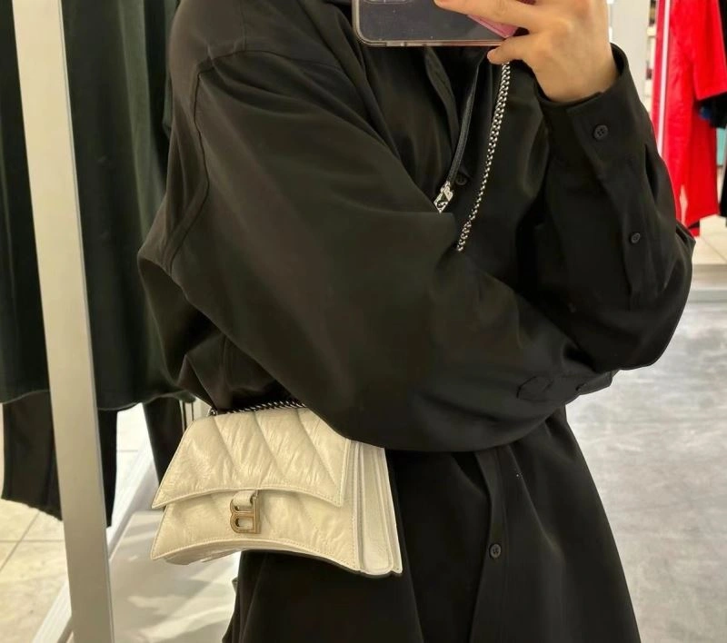 ModernLook Balenciaga Fall Winter 2022 Mini Crush Hourglass Bag 78659