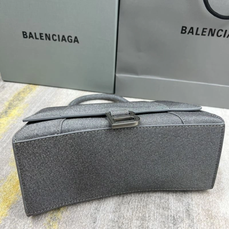 Balenciaga Galaxy Grey Sparkling Hourglass Bag by Balenciaga TechFriendly 78732
