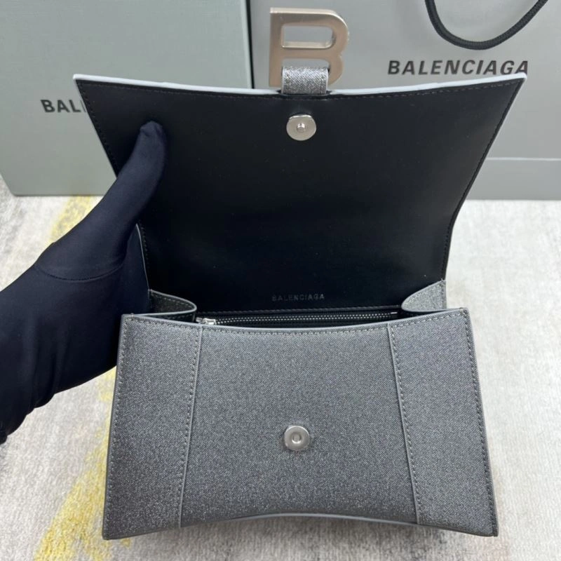 Balenciaga Galaxy Grey Sparkling Hourglass Bag by Balenciaga TechFriendly 78732