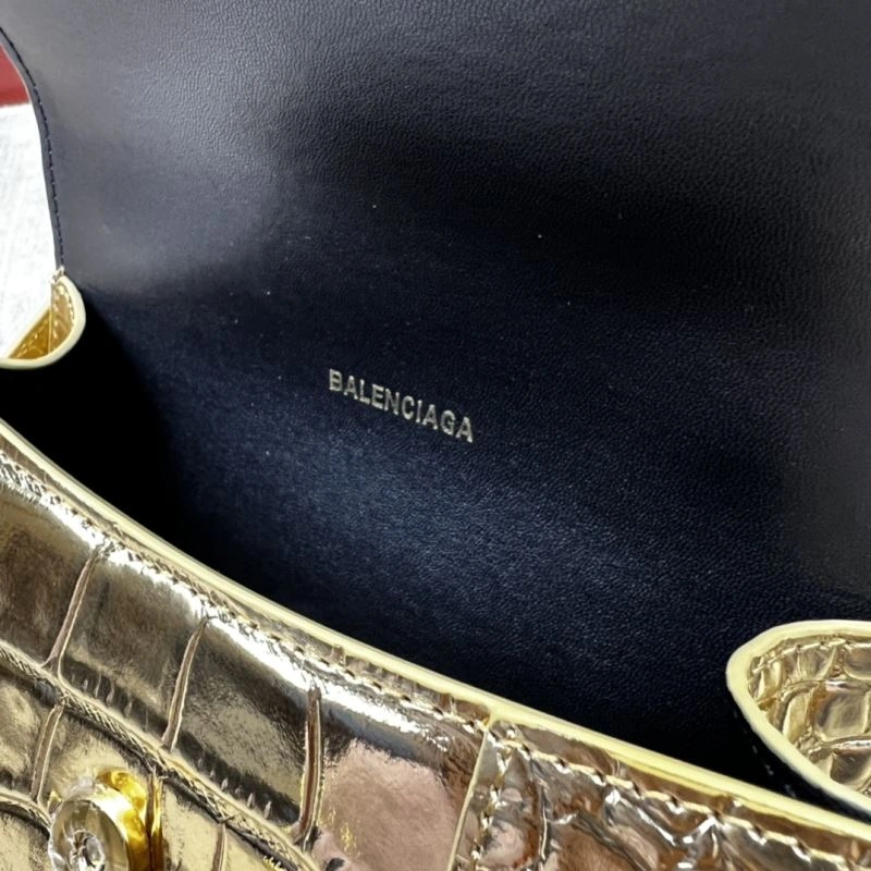 Upgraded Balenciaga Gold Crocodile Hourglass Bag - VIP Edition 78705