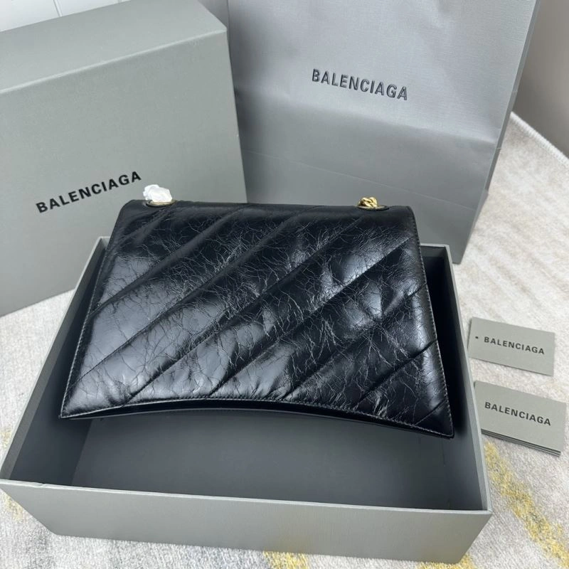 Balenciaga Gold Crush Hourglass Chain Bag - Medium Embroidered Elegance Resilient 78694