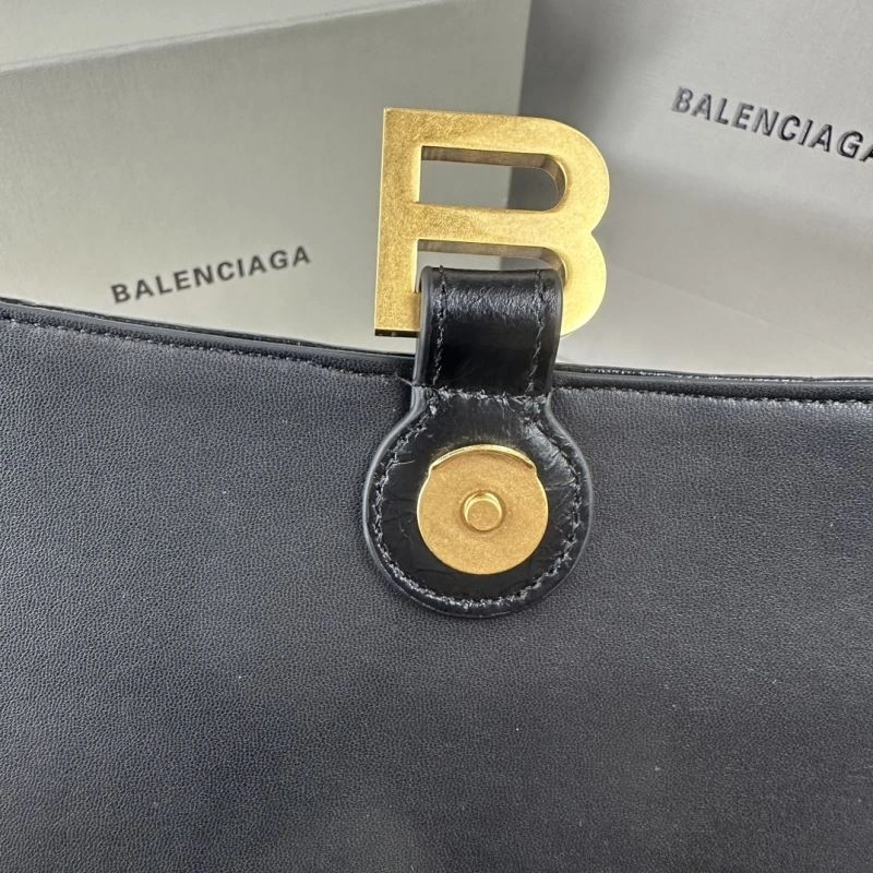 Balenciaga Gold Crush Hourglass Chain Bag - Medium Embroidered Elegance Resilient 78694