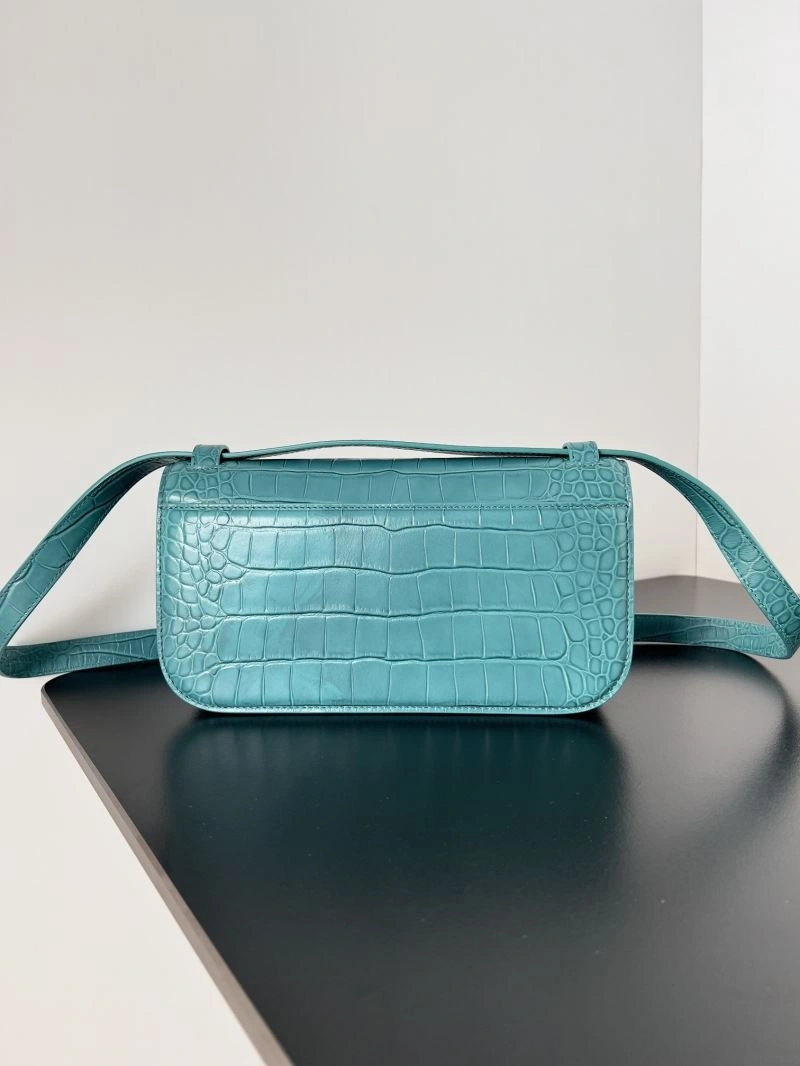 Balenciaga Gossip Crossbody Bag with Double B Logo in Leather Casual 78614