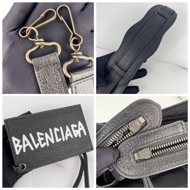 Balenciaga Graffiti 30cm Crossbody Bag in Italian Goat Leather TravelReady 78770