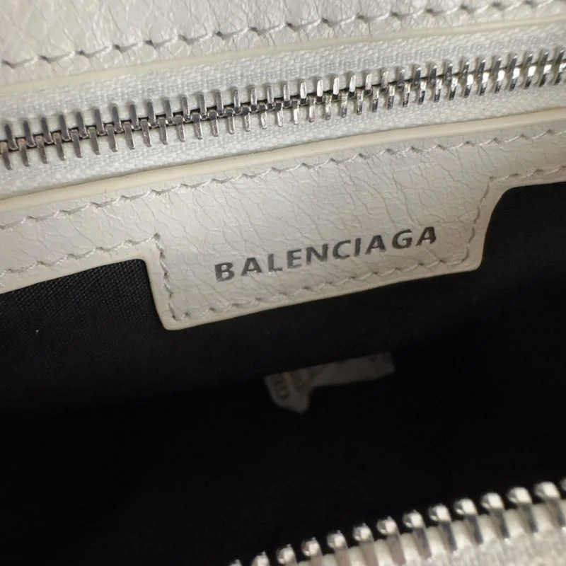Balenciaga Graffiti Le Cagole Half-Moon Crossbody Bag BestValue 38333