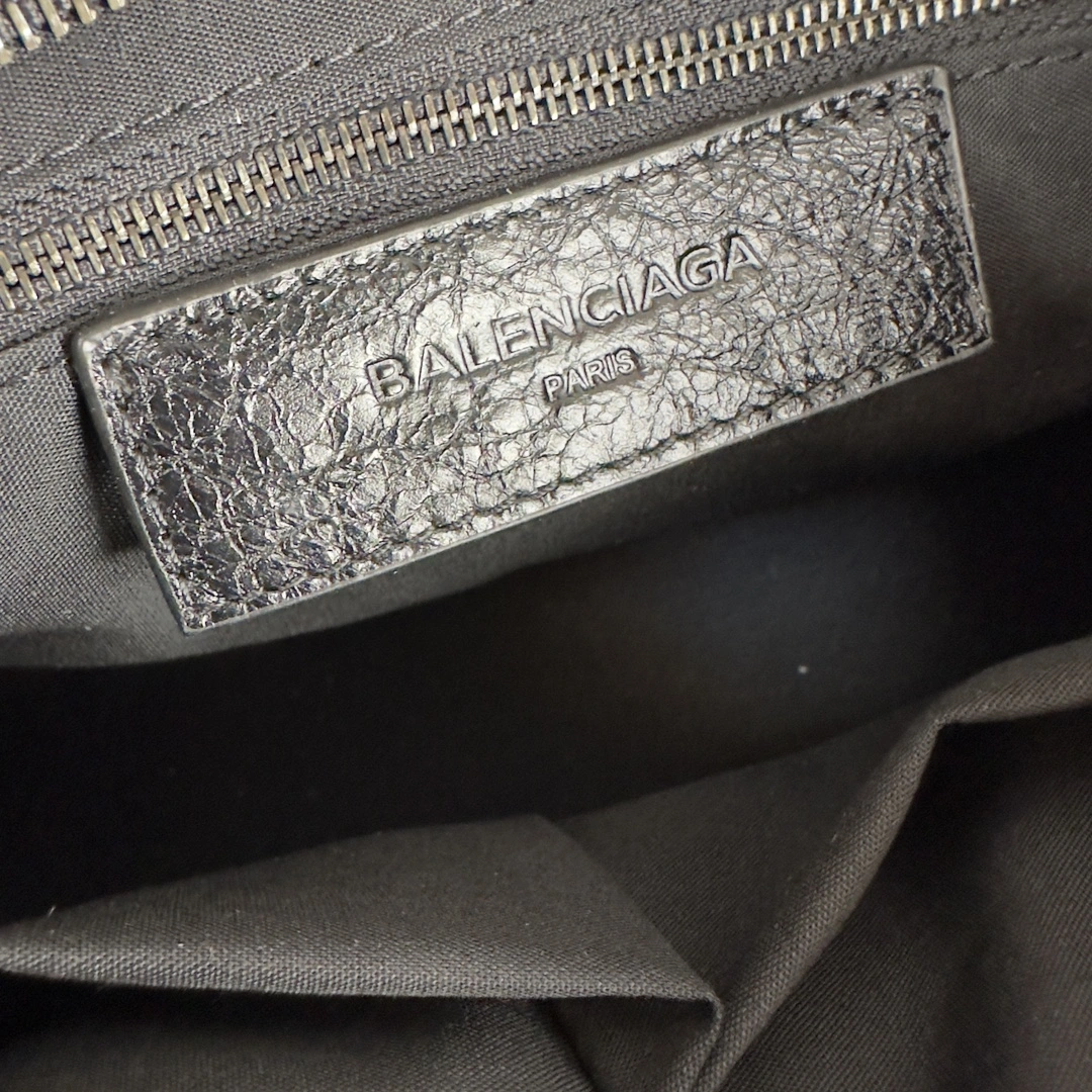 Balenciaga Graffiti Mini City Sheepskin Handmade Bag Youthful 61009