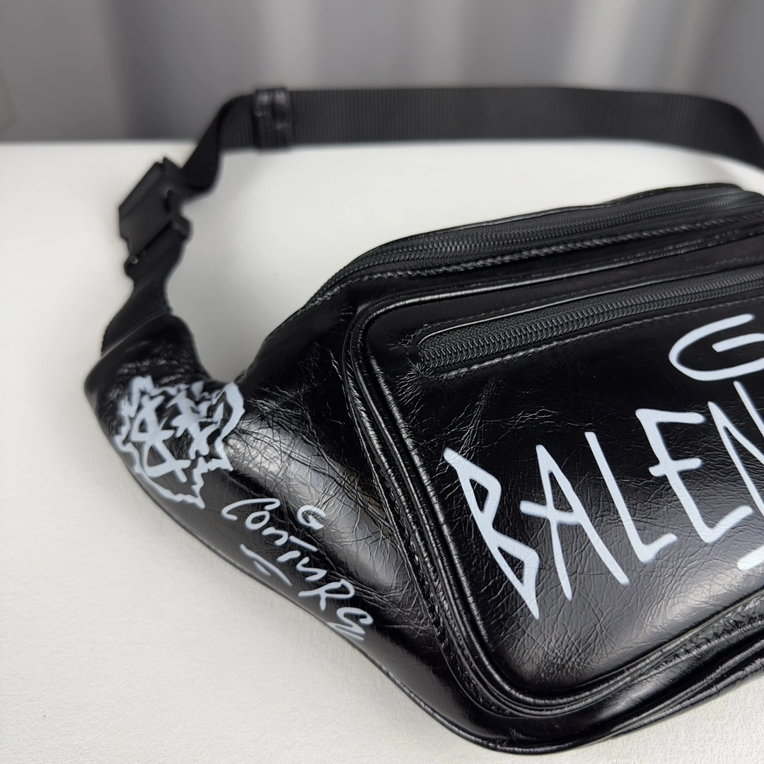 Balenciaga Graffiti Waist Chest Bag - Rebel  Design Cozy 60843
