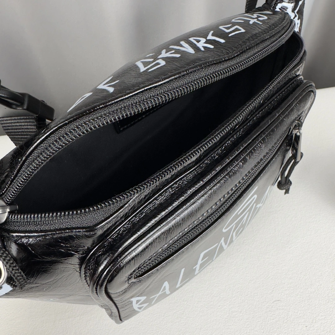 Balenciaga Graffiti Waist Chest Bag - Rebel  Design Cozy 60843