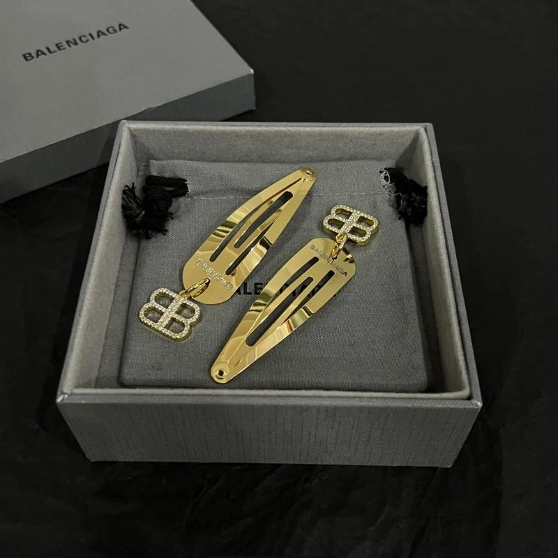 Bold Balenciaga Hairpins 215693