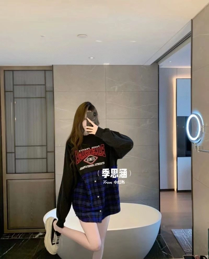 Balenciaga Hoodies Casual 98301