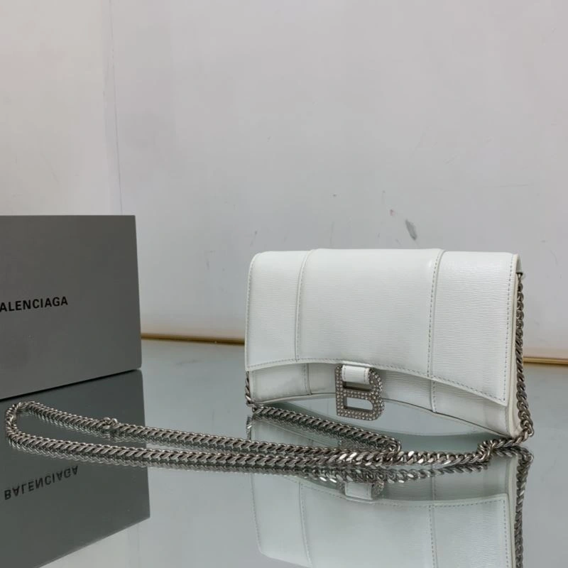 Balenciaga Hourglass Chain Bag with Diamond B Buckle TopPick 78631