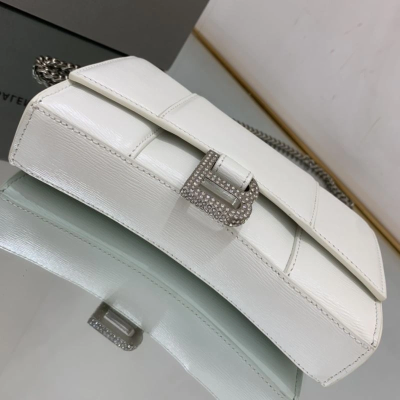 Balenciaga Hourglass Chain Bag with Diamond B Buckle TopPick 78631