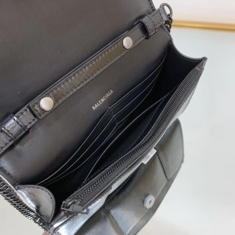 Balenciaga Hourglass Chain Bag with Diamond B Buckle DailyWear 78636