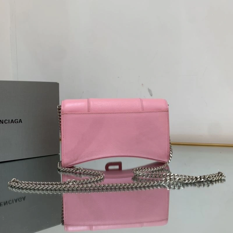 Functional Balenciaga Hourglass Chain Bag with Diamond B Buckle 78639