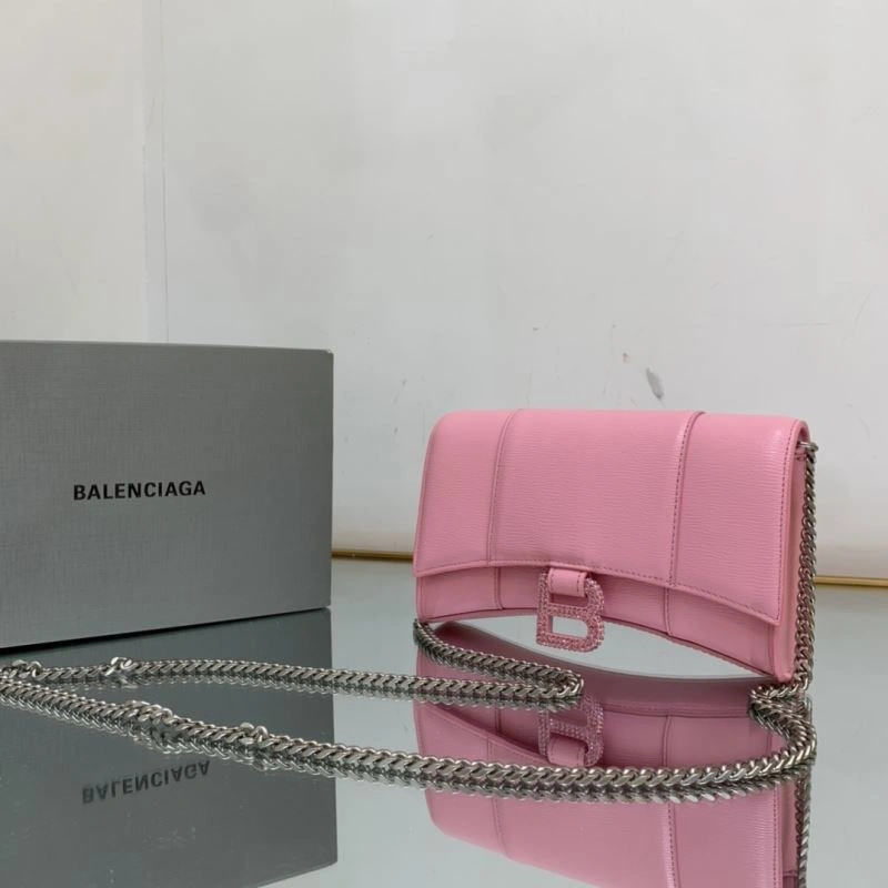 Functional Balenciaga Hourglass Chain Bag with Diamond B Buckle 78639