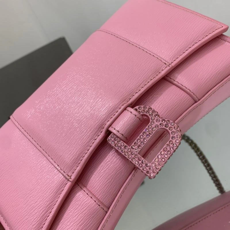 Functional Balenciaga Hourglass Chain Bag with Diamond B Buckle 78639