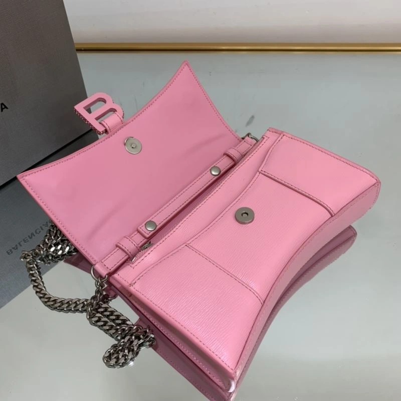 Functional Balenciaga Hourglass Chain Bag with Diamond B Buckle 78639