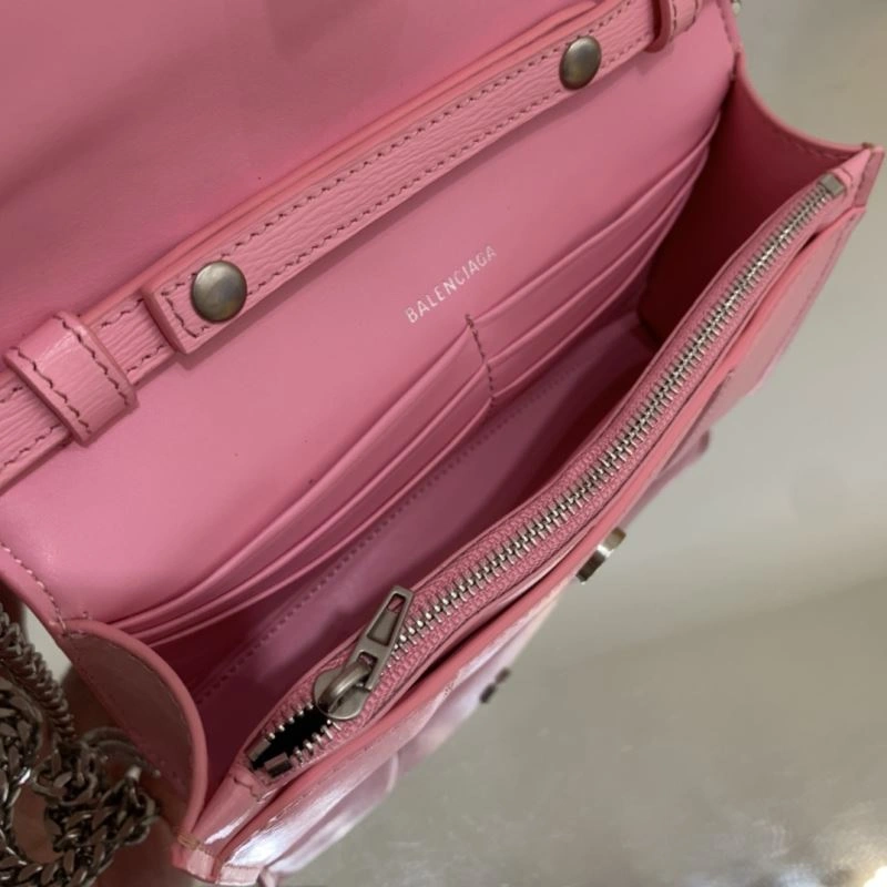 Functional Balenciaga Hourglass Chain Bag with Diamond B Buckle 78639
