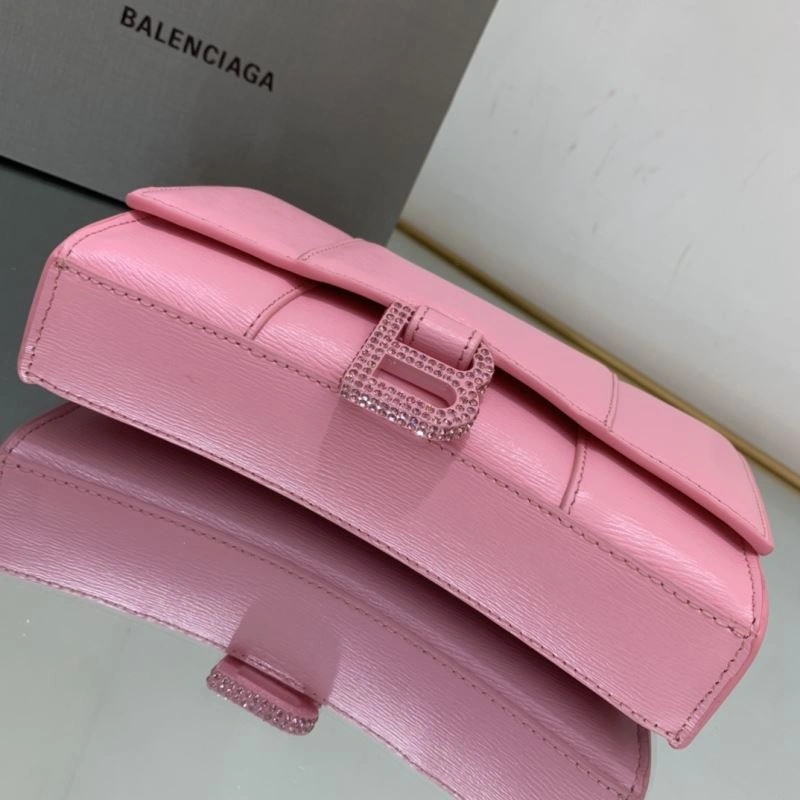 Functional Balenciaga Hourglass Chain Bag with Diamond B Buckle 78639