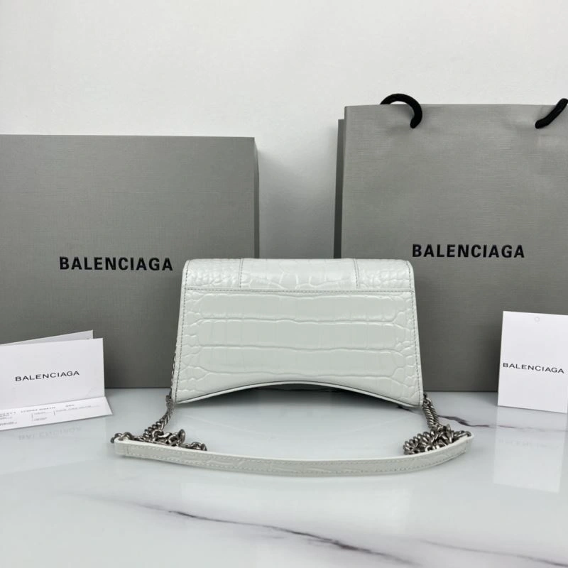 Flexible Balenciaga Hourglass Chain Crossbody Bag - Petite B-Shaped Elegance 78651