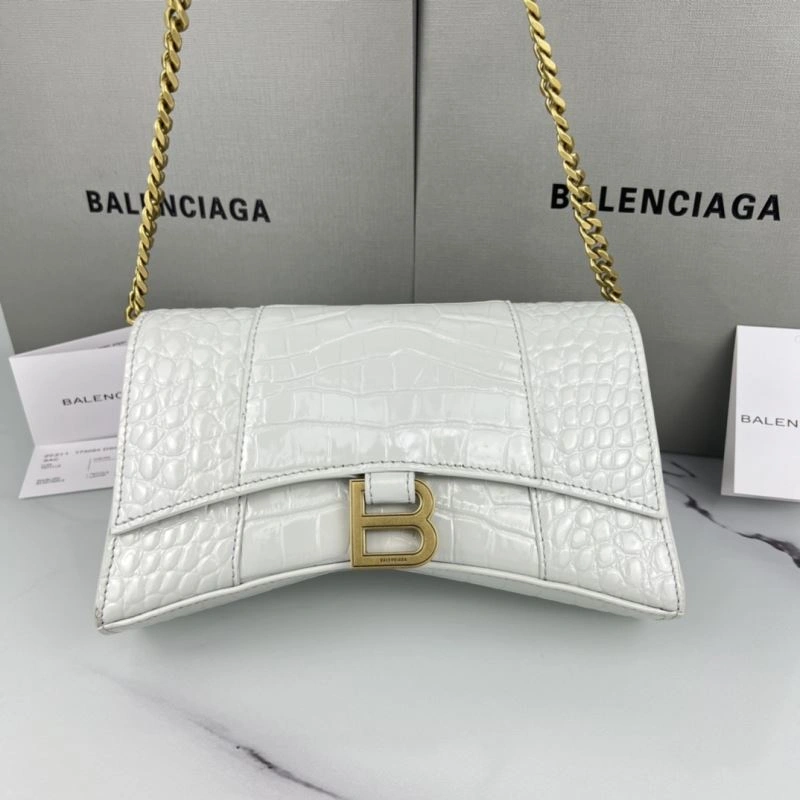 Balenciaga Hourglass Chain Crossbody Bag - Petite B-Shaped Elegance FastDry 78656