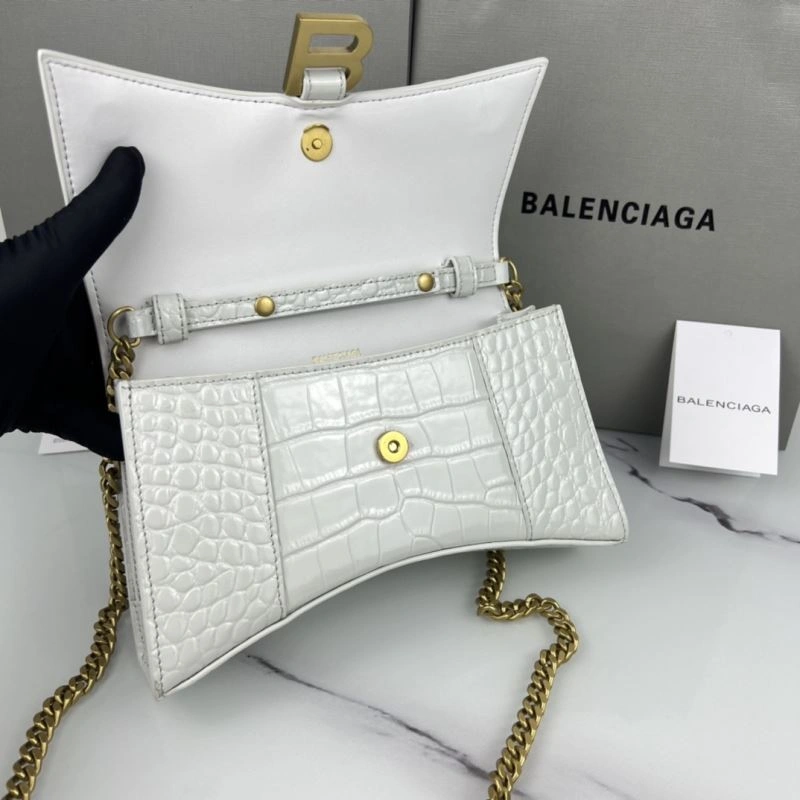 Balenciaga Hourglass Chain Crossbody Bag - Petite B-Shaped Elegance FastDry 78656