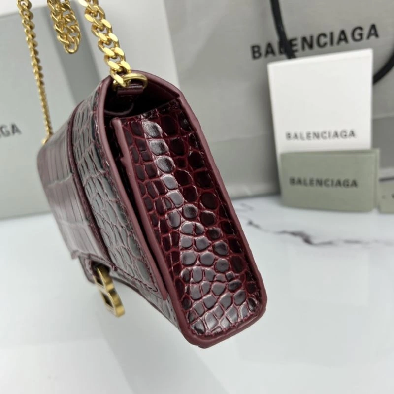 Balenciaga Hourglass Chain Crossbody Bag - Petite Cowhide Charm UrbanStyle 78649