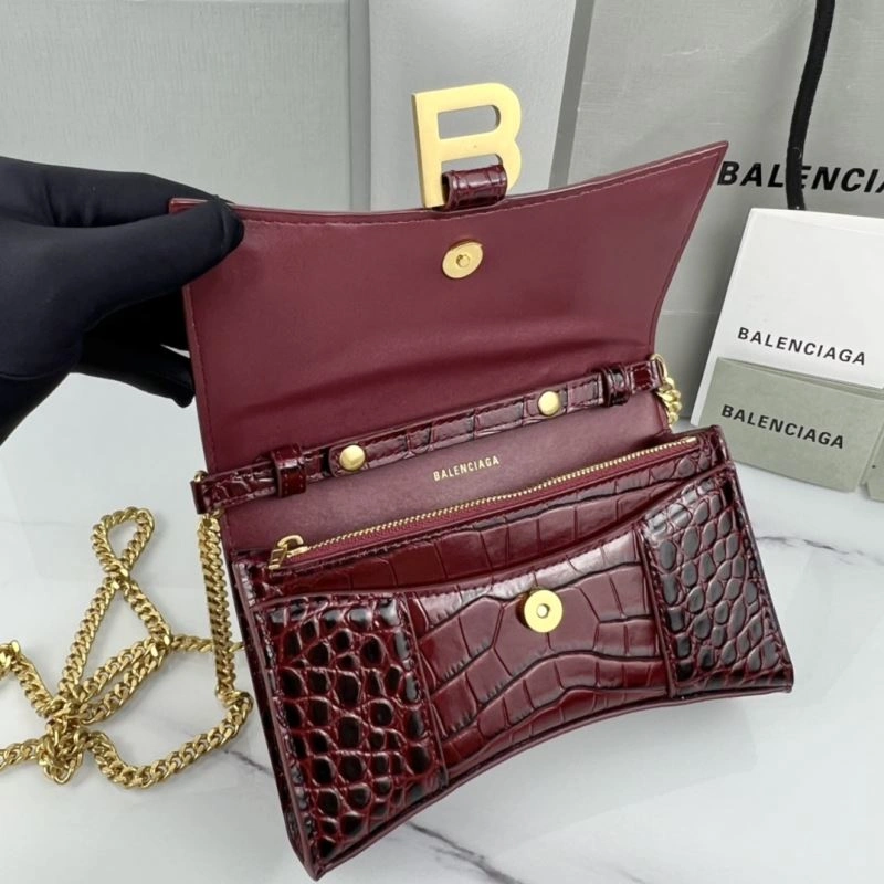 Balenciaga Hourglass Chain Crossbody Bag - Petite Cowhide Charm UrbanStyle 78649