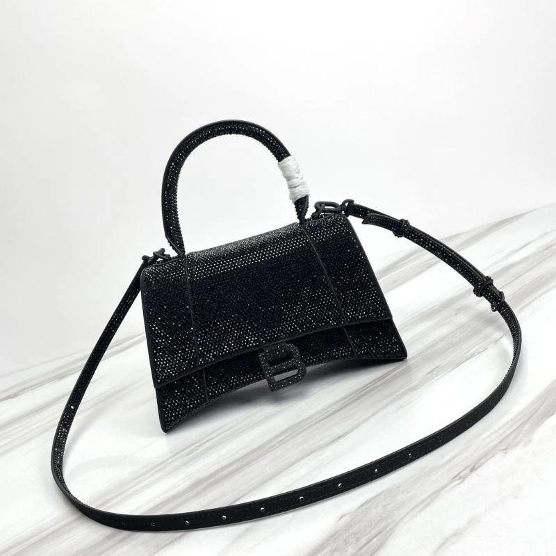 Balenciaga Hourglass Crocodile-Embossed Bag - Style Original 78750