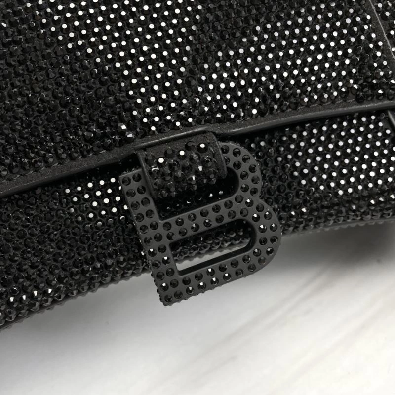 Balenciaga Hourglass Crocodile-Embossed Bag - Style Original 78750