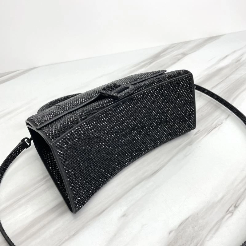 Balenciaga Hourglass Crocodile-Embossed Bag - Style Original 78750