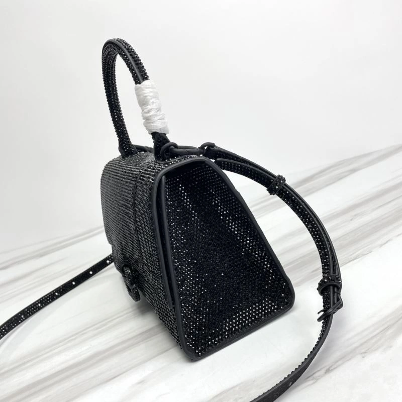 Balenciaga Hourglass Crocodile-Embossed Bag - Style Original 78750