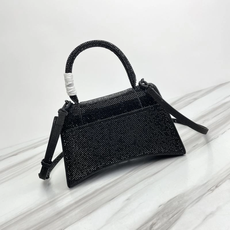 Balenciaga Hourglass Crocodile-Embossed Bag - Style Original 78750