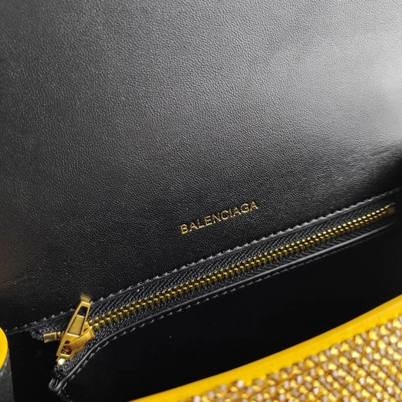TravelReady Balenciaga Hourglass Crocodile Grain Handcrafted Bag 78623