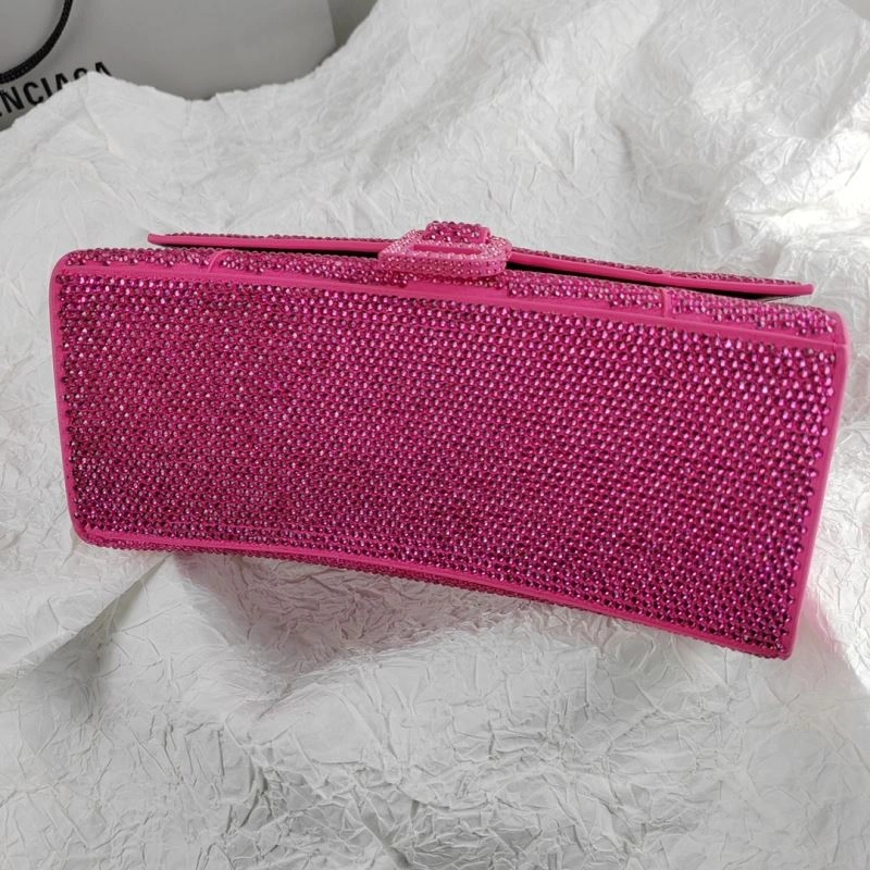 Balenciaga Hourglass Crocodile Pattern Handcrafted Bag ModernLook 78624