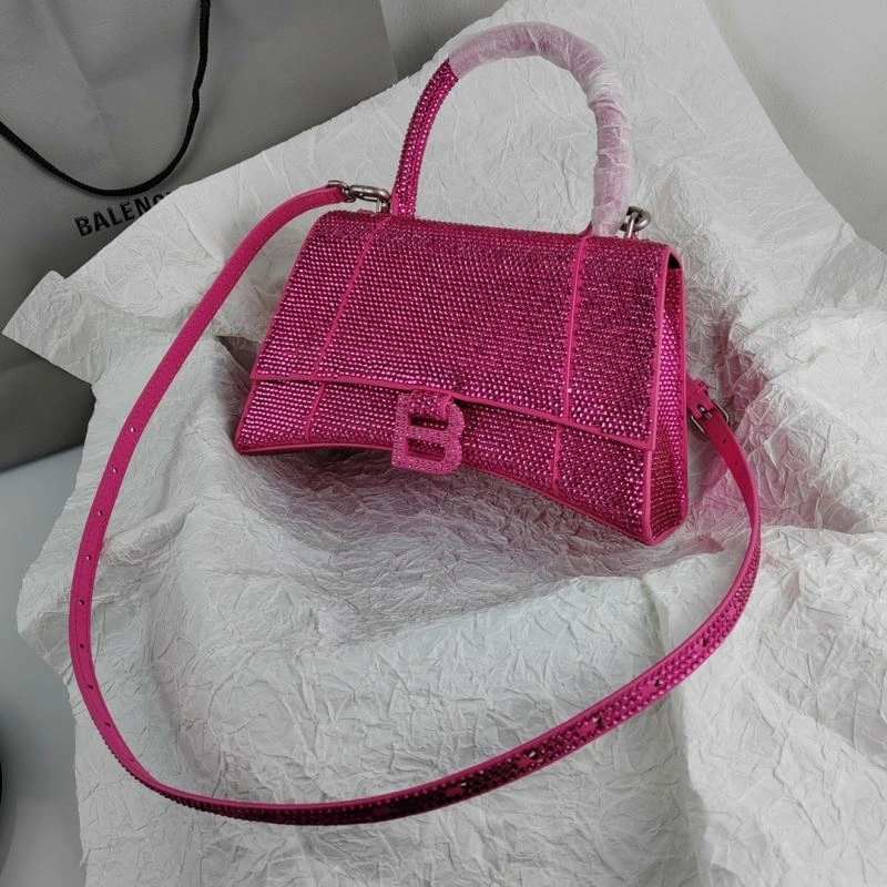 Balenciaga Hourglass Crocodile Pattern Handcrafted Bag ModernLook 78624