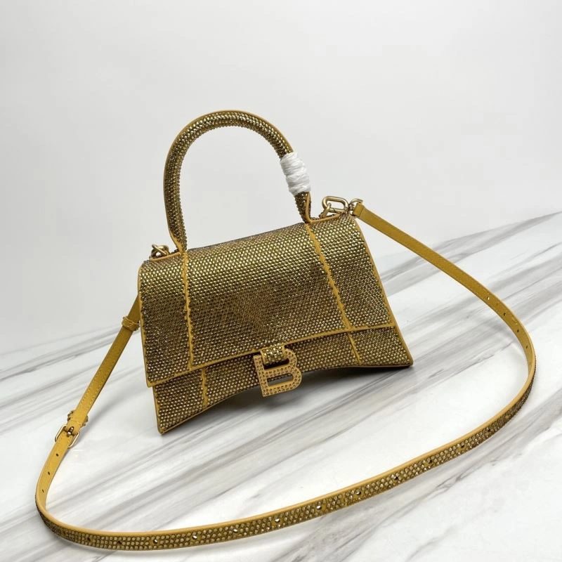 Balenciaga Hourglass Crocodile Sand Pattern Bag - Model TopPick 78752