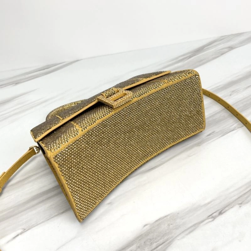 Balenciaga Hourglass Crocodile Sand Pattern Bag - Model TopPick 78752