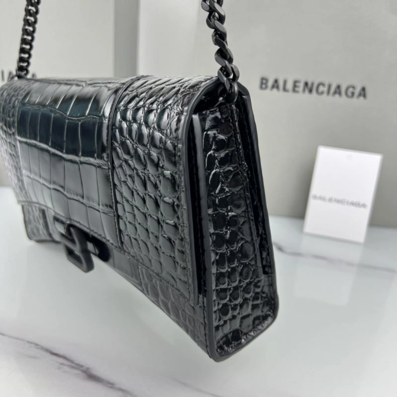 Durable Balenciaga Hourglass Petite Chain Crossbody Bag by B Brand 78635