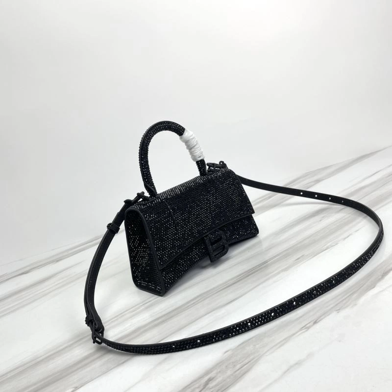 Balenciaga Hourglass Small Bag - Handcrafted Cowhide Charm GoodFit 78748