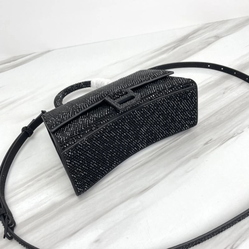 Balenciaga Hourglass Small Bag - Handcrafted Cowhide Charm GoodFit 78748