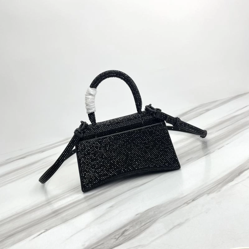 Balenciaga Hourglass Small Bag - Handcrafted Cowhide Charm GoodFit 78748
