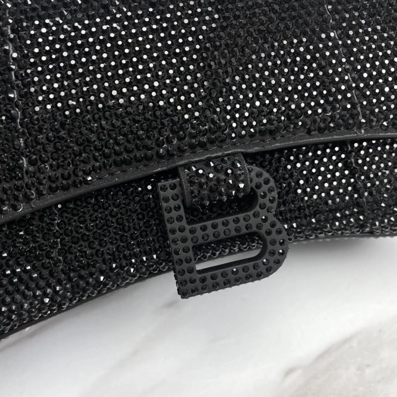 Balenciaga Hourglass Small Bag - Handcrafted Cowhide Charm GoodFit 78748