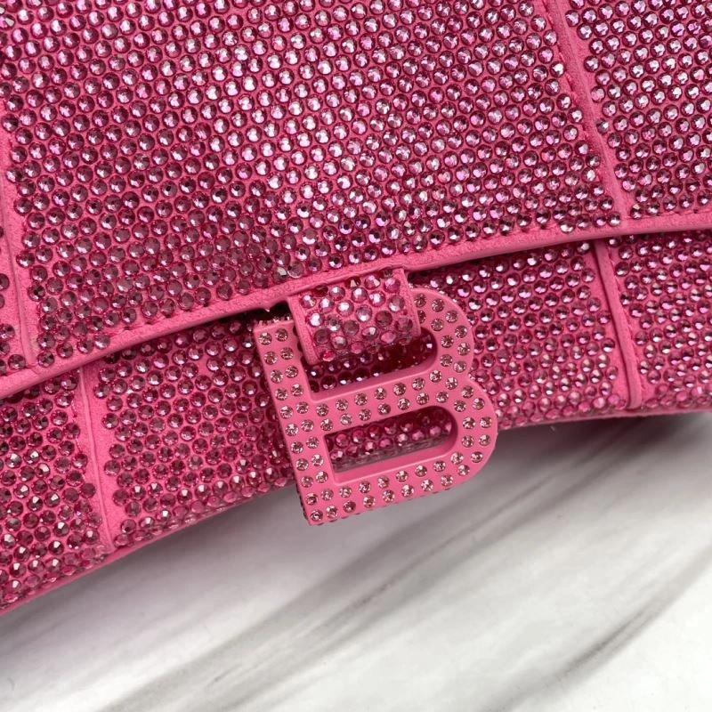 Balenciaga Hourglass Small Size Bag - Iconic Curved Design FreshLook 78747