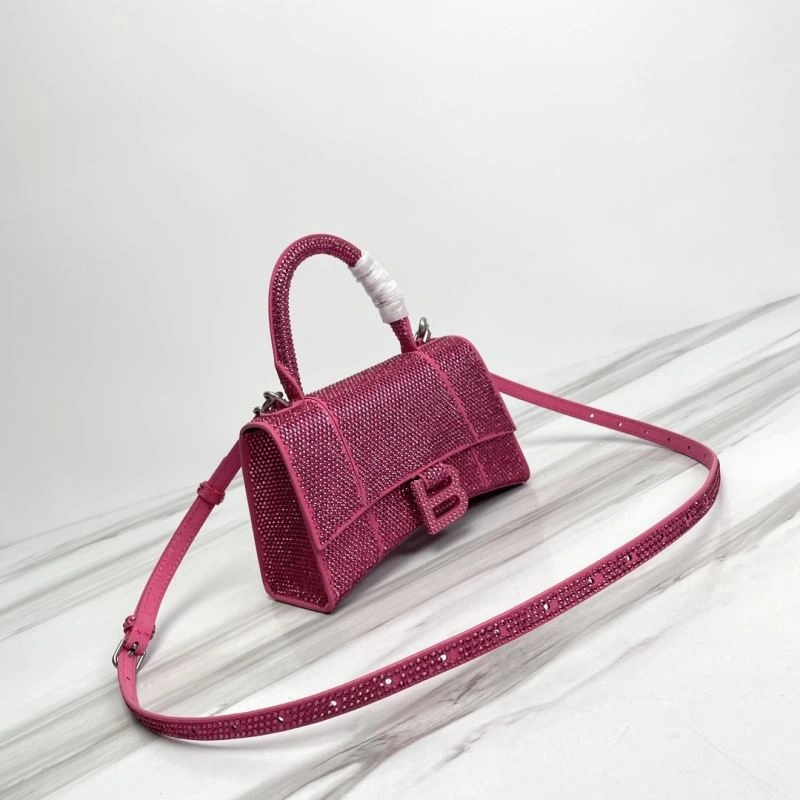 Balenciaga Hourglass Small Size Bag - Iconic Curved Design FreshLook 78747