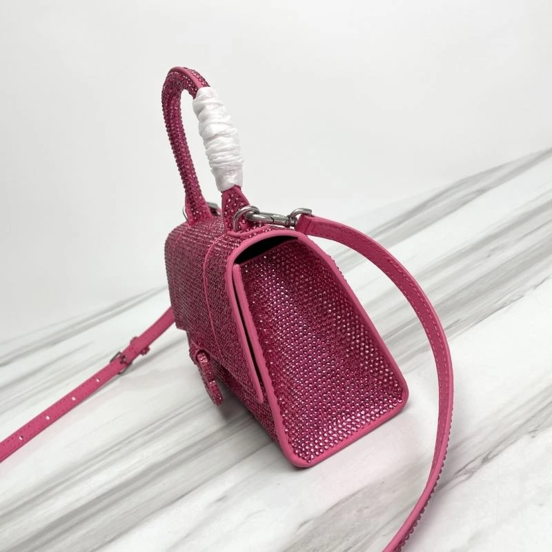 Balenciaga Hourglass Small Size Bag - Iconic Curved Design FreshLook 78747