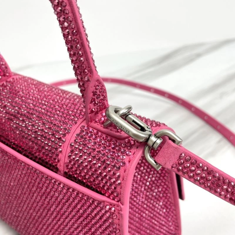 Balenciaga Hourglass Small Size Bag - Iconic Curved Design FreshLook 78747