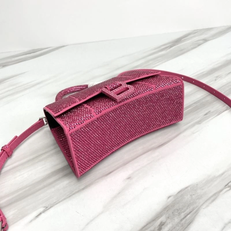 Balenciaga Hourglass Small Size Bag - Iconic Curved Design FreshLook 78747