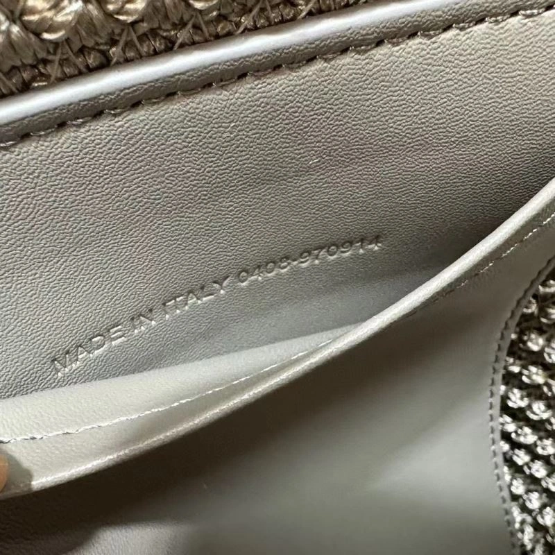 Seasonal Balenciaga IBIZA Woven Nylon Rope Basket Bag 78572