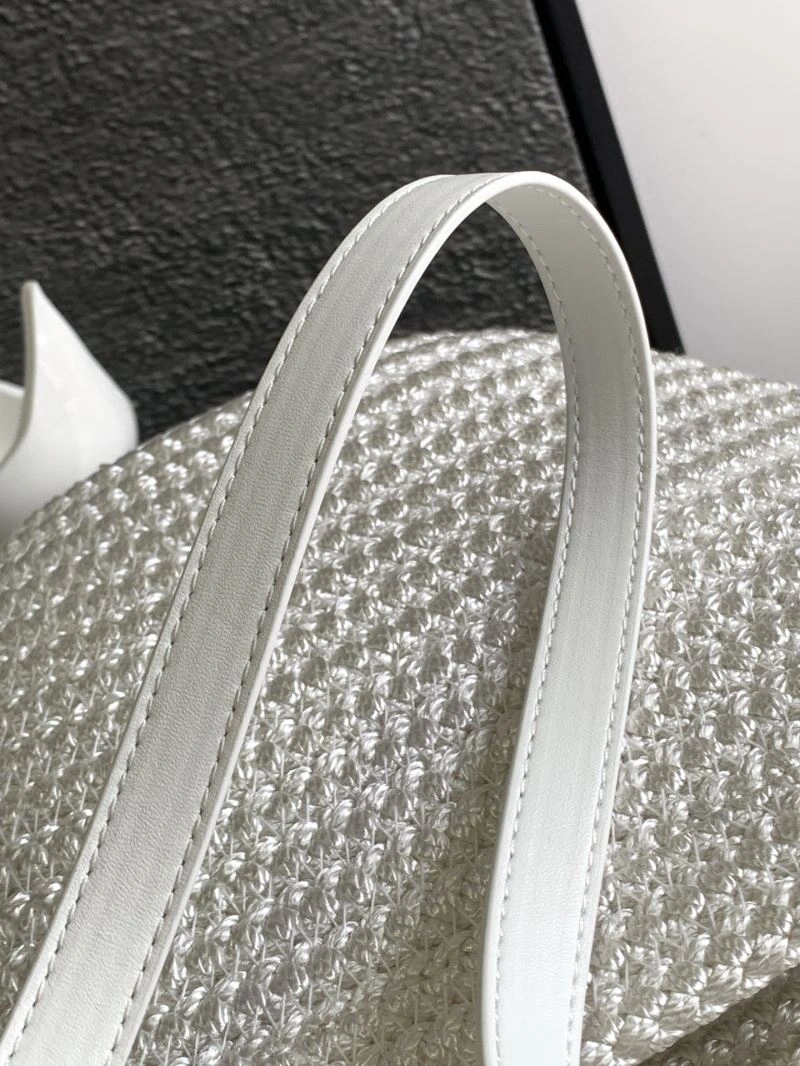 Balenciaga Ibiza Fan-Shaped Nylon Rope Basket Bag SunProtective 78575